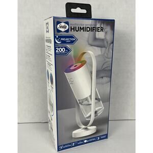 Sealy Multicolor Projector Humidifier 2 Mist Modes Touch Control 3 Light Modes